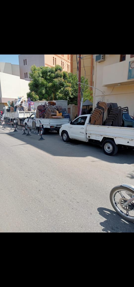 تحرير ١٠٩ محاضر متنوعة خلال حملة مكبرة لرفع الاشغالات بالأقصر

