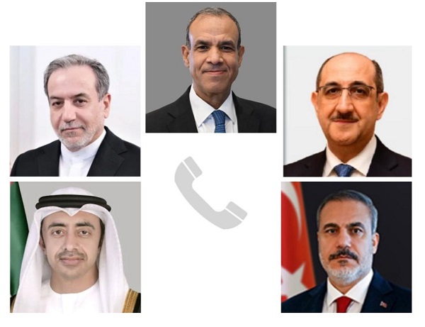 وزير الخارجية يجري اتصالات مكثفة بنظرائه الإقليميين لمتابعة التطورات في سوريا

