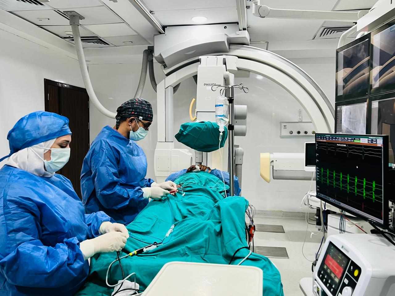 هيئة الرعاية الصحية تعلن تفعيل وحدة متكاملة لكهربية القلب 

