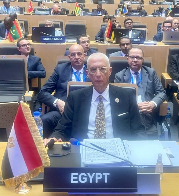 افتتاح الدورة الرابعة والأربعين من أعمال المجلس التنفيذي للاتحاد الأفريقي