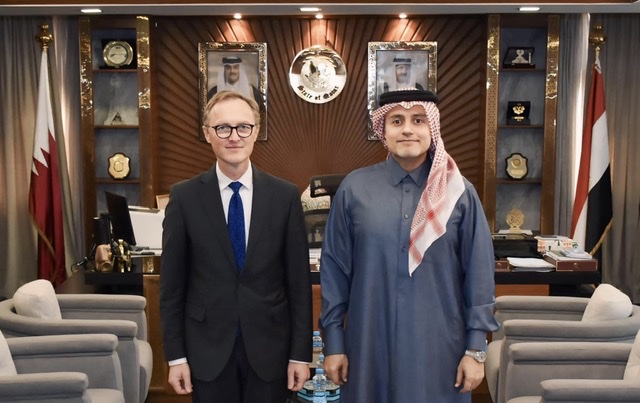سفير قطر لدي القاهرة يبحث مع نظيره اللاتفي التطورات المتسارعة في منطقة الشرق الأوسط.