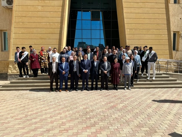 قافلة الثقافة الكورية تزور جامعة بني سويف التكنولوجية