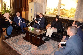 محافظ الأقصر يستقبل ممثل الأمم المتحدة الاقليمى