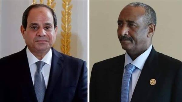 السيسي يهنئ البرهان بحلول شهر رمضان 