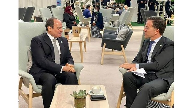 اليوم.. السيسي يستقبل رئيس وزراء هولندا لبحث مستجدات الأوضاع الإقليمية وقطاع غزة