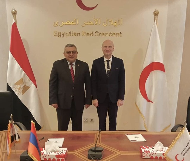 أرمينيا ترسل مساعدات إنسانية  إلى قطاع غزة
