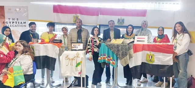 تألق الوفد المصري في مهرجان الشباب العالمي بسوتشي
