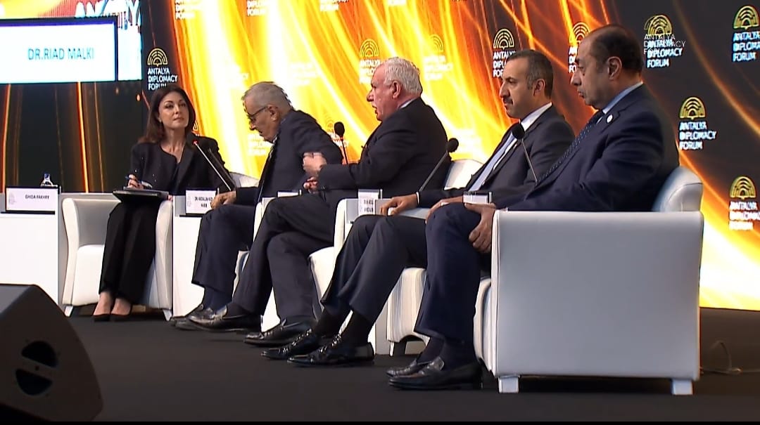 الأمين العام المساعد للجامعة العربية أمام منتدى أنطاليا: الأولوية هي وقف إطلاق النار في غزة