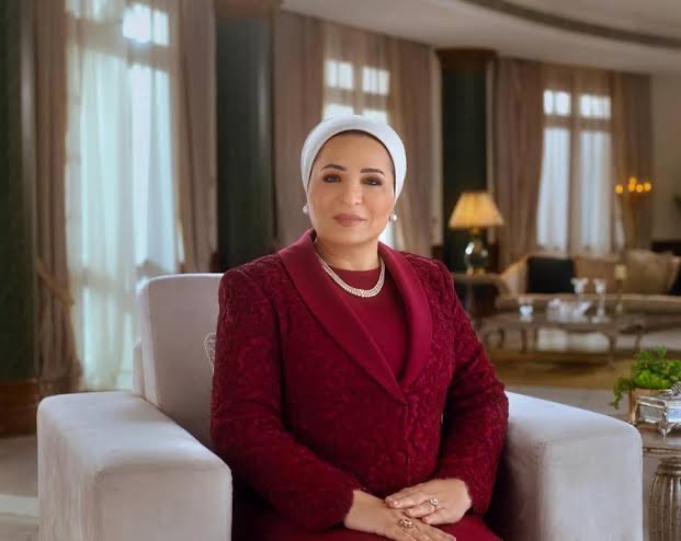 السيدة انتصار السيسي تهنئ المصريات بمناسبة عيد الأم 