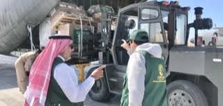 وصول طائرتي الإغاثة السعوديتين إلى قطاع غزة