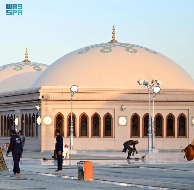 تقنيات عالمية وجودة عالية تميز النظام الصوتي بالمسجد النبوي