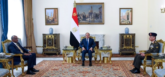 السيسي يبحث مع وزير الدفاع الكيني الأوضاع في غزة