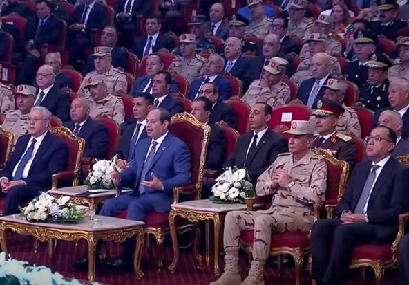 أبرز تصريحات السيسي في يوم الشهيد : 