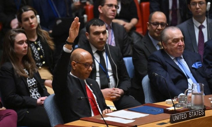 فلسطين تدين استخدام أمريكا الفيتو ضد منحها العضوية الكاملة بالأمم المتحدة 