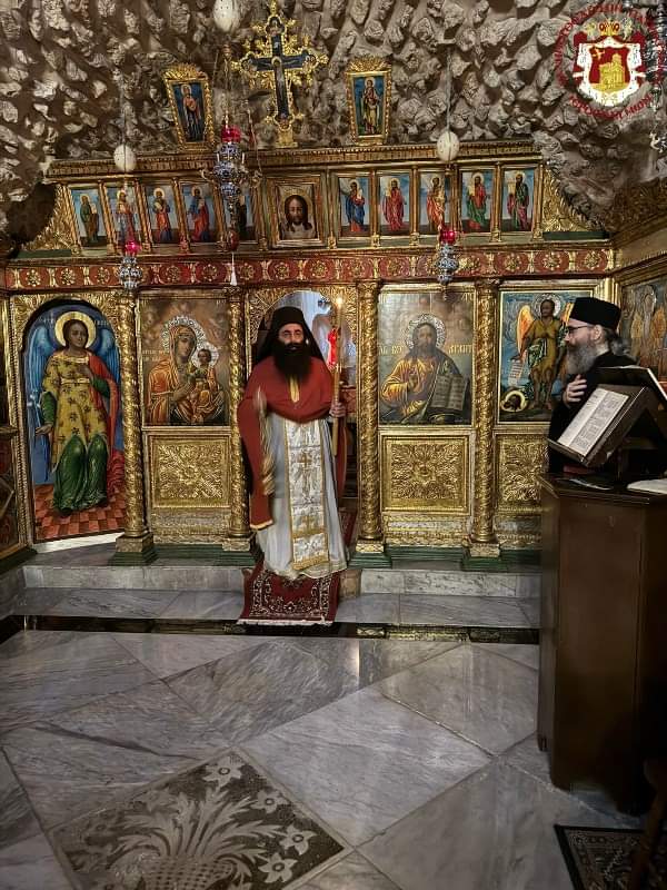 البطريركية الأورشليمية تحتفل بعيد القديس جوارجيوس اللابس الظفر
