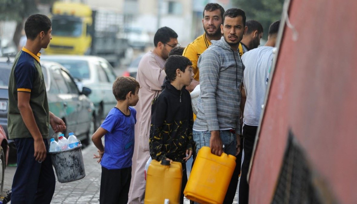 صعوبة قضاء الحاجة لأهالي غزة يخيم على الاحتفال باليوم العالمي 