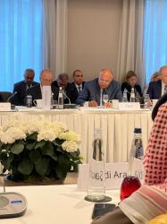 اجتماع وزاري عربي أوروبي ببروكسل لمناقشة تنفيذ حل الدولتين والاعتراف بالدولة الفلسطينية