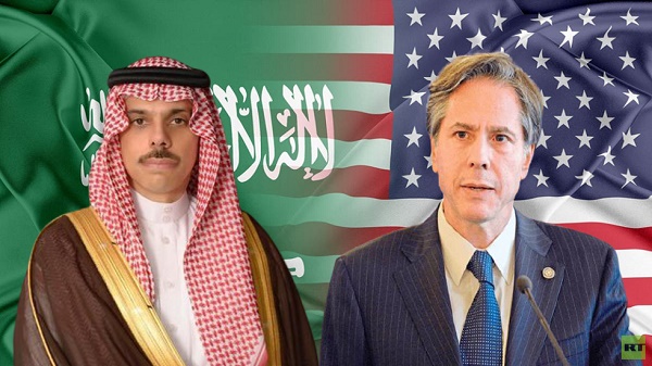 وزير الخارجية السعودي يتلقى اتصالًا هاتفيًا من نظيره الأمريكي