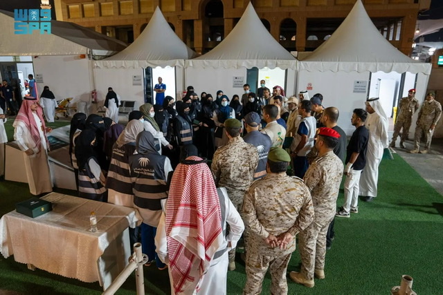 أكثر من 5 آلاف متطوع صحي وإسعافي ينفذون 72 ألف ساعة تطوعية لخدمة ضيوف الرحمن