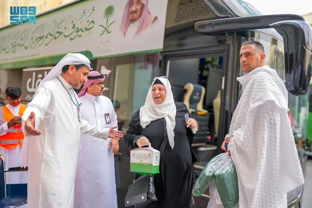 استمرار توافد ضيوف الحرمين الشريفين من دولة فلسطين على مكة المكرمة