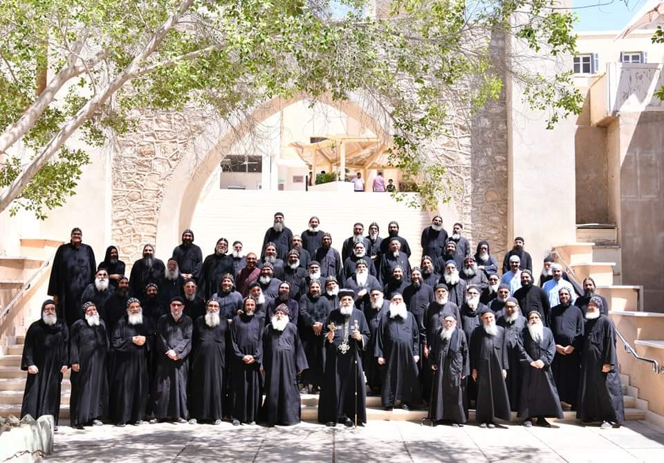  البابا تواضروس يزور دير القديس مقاريوس ببرية شيهيت