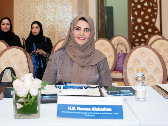 ناعمة الشرهان: الإمارات صاحبة رؤية استباقية في التصدي للإرهاب والفكر المتطرف