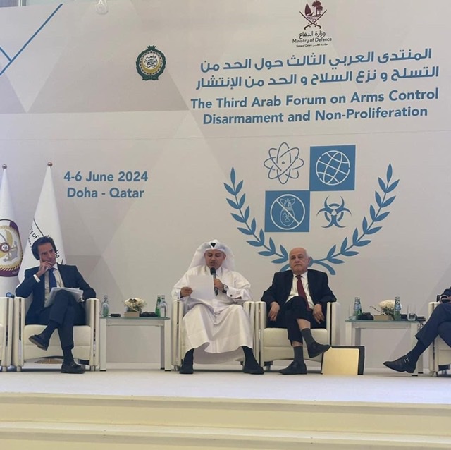 سفير قطر : الظروف الدولية الحرجة تتطلب جهوداً مشتركة لتحقيق عالم خالٍ من تهديدات النووي
