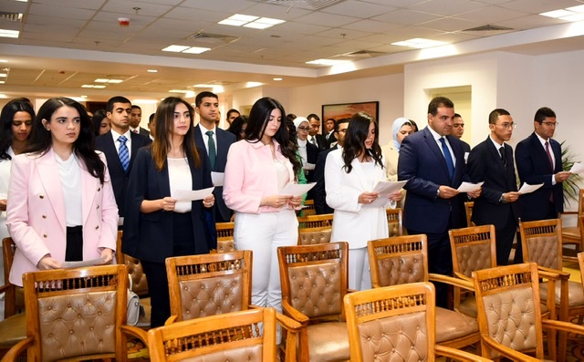 وزير الخارجية يشهد مراسم أداء القسم للدفعة الجديدة من الملحقين الدبلوماسيين