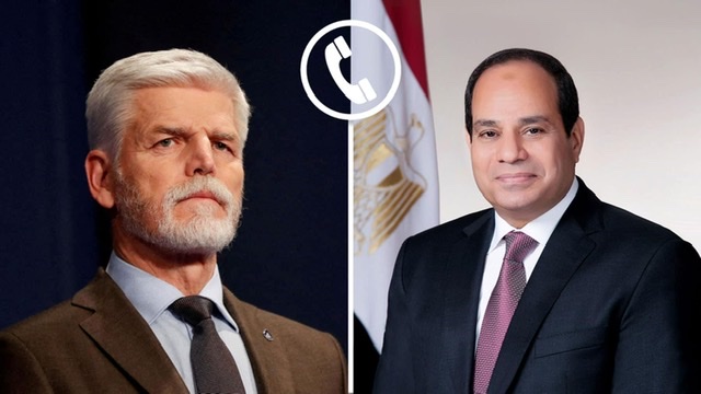 السيسي ونظيره التشيكي يؤكدان حرصهما على تطوير التعاون الثنائي بمختلف الأصعدة