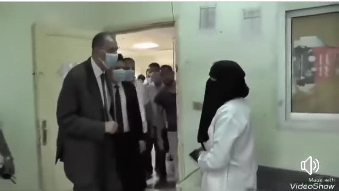 تقديرا لها.. نائب رئيس مجلس الوزراء ووزير الصحة يجري اتصالا هاتفيا بطبيبة مستشفى المراغة 
