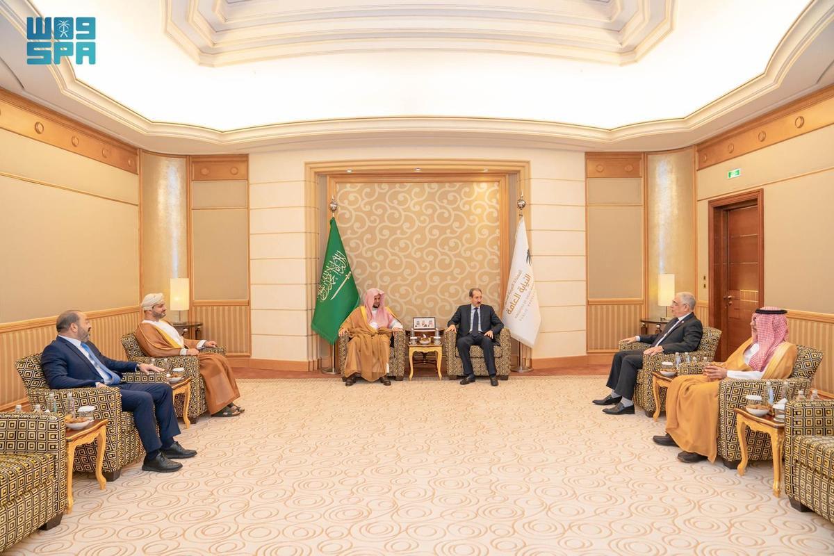 النائب العام السعودي يستضيف أعضاء اللجنة التنفيذية لجمعية النواب العموم العرب بحضور نظيره المصري




