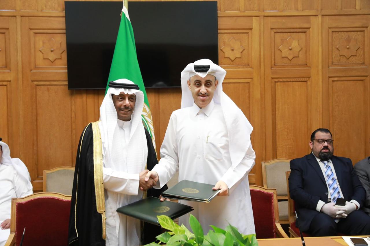 الجامعة العربية توقع مذكرة تفاهم مع اتحاد المخلصين الجمركيين لتعزيز وتنمية التجارة البينية