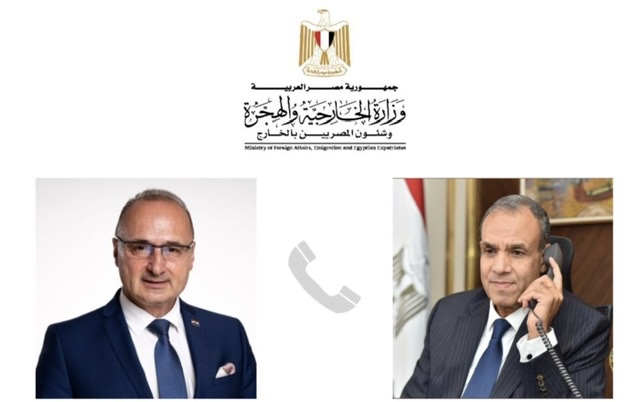 وزير الخارجية لنظيره الكرواتي: نتطلع لزيادة حركة التجارة وإحياء التعاون بين مينائي الإسكندرية ورييكا