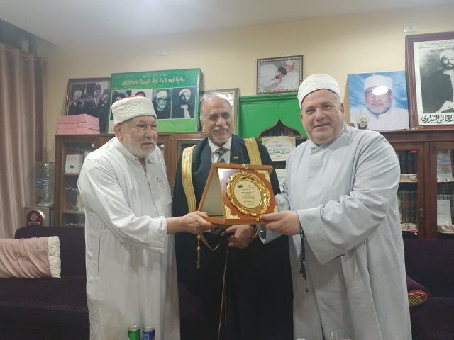 بينهم القصبي وأبوهاشم.. الشيخ الشبراوي يكرم عددًا من مشايخ الطرق الصوفية