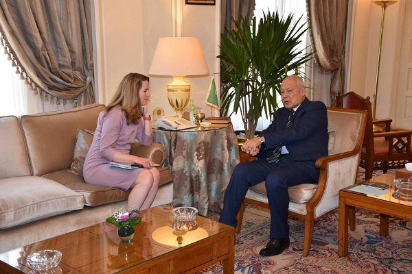 أبو الغيط يستقبل مديرة المنظمة الدولية للهجرة لبحث سبل تعزيز التعاون المشترك