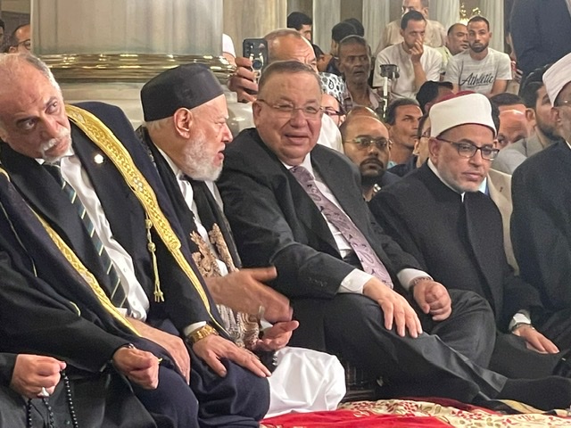 نقيب الأشراف يشارك في احتفال الطرق الصوفية بالعام الهجري الجديد