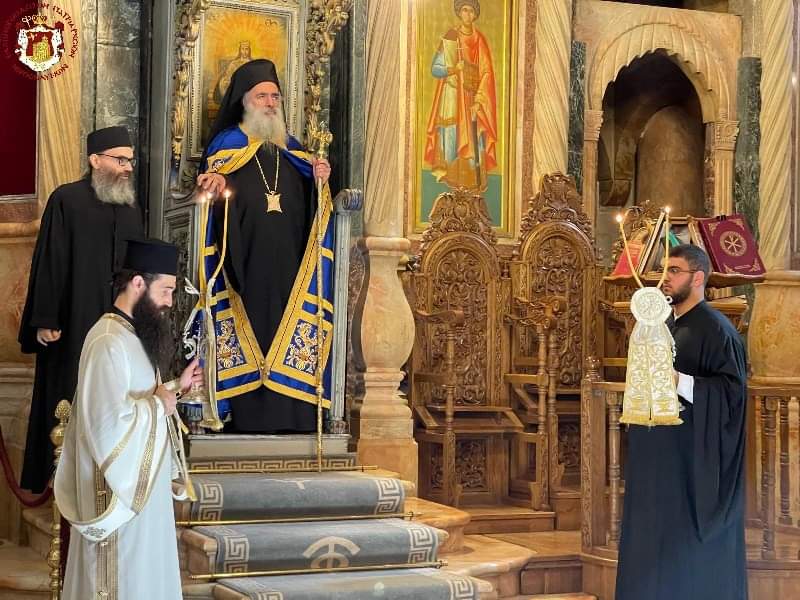 البطريركية الأورشليمية تحتفل بتذكار جميع القديسين الذين عاشوا في فلسطين