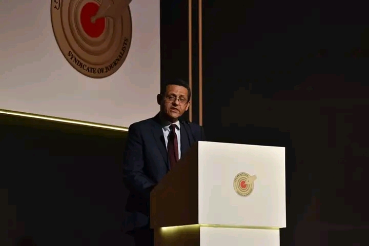 نص كلمة خالد البلشي نقيب الصحفيين في حفل توزيع جوائز الصحافة المصرية