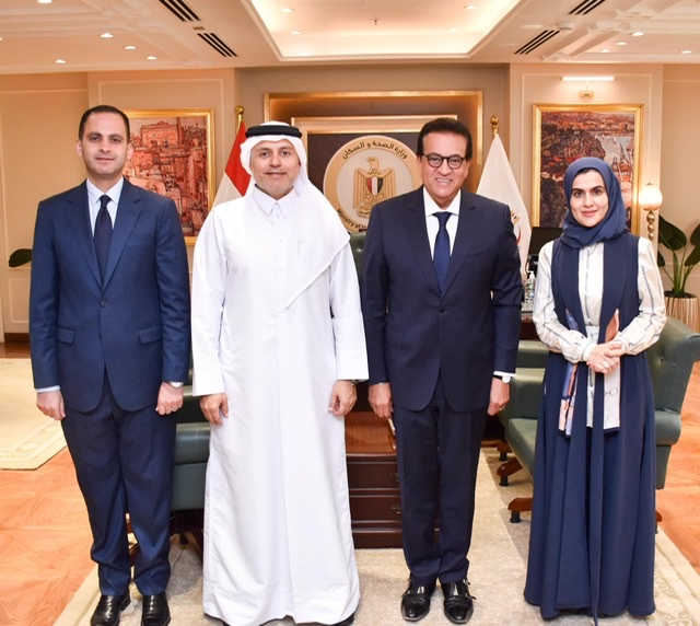 قطر ومصر تعززان التعاون الصحي لدعم الأشقاء الفلسطينيين في مواجهة التحديات الإنسانية