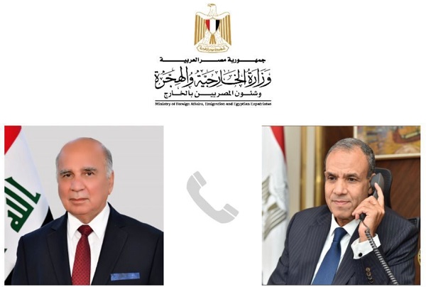 وزير الخارجية يبحث مع نظيره العراقي تعزيز العلاقات والتعاون الإقليمي والأزمة في غزة






