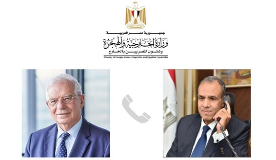 مصر والاتحاد الأوروبي يبحثان احتواء التصعيد في غزة






