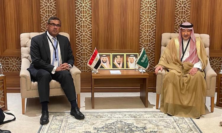 نائب وزير الخارجية السعودي يناقش المستجدات الإقليمية والدولية مع نظيره المصري

