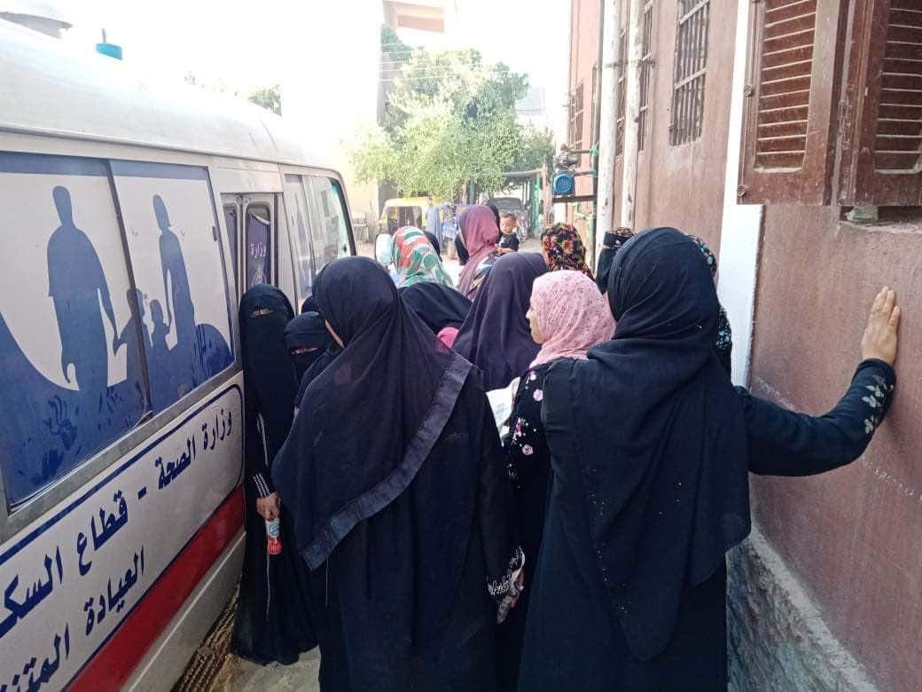 102 ألف مواطن بالمنيا يتلقون خدمات (100 يوم صحة ) فى 5 أيام