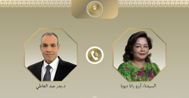 وزير الخارجية يبحث مع نظيرته النيبالية تعزيز التعاون وجهود إعمار غزة