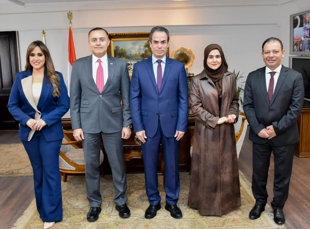 سفير قطر يلتقي المسلماني والمناوي لتعزيز التعاون الإعلامي بين البلدين