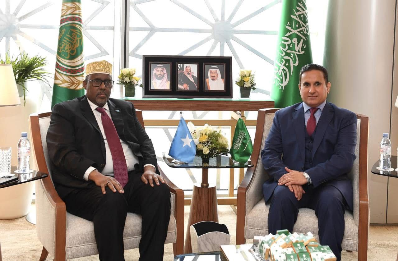 سفير الصومال بالقاهرة يلتقي مندوب السعودية الدائم لدى جامعة الدول العربية


