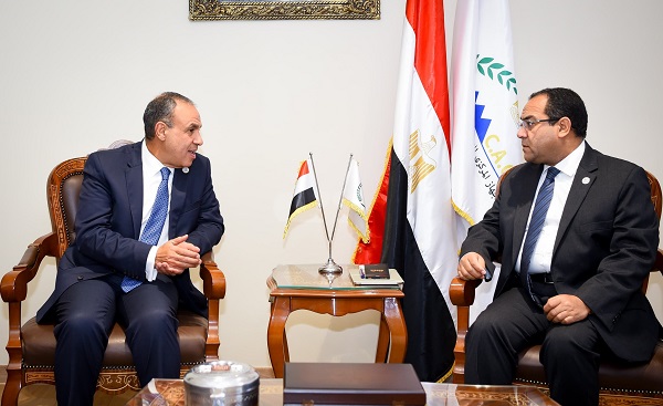 وزير الخارجية يلتقي رئيس الجهاز المركزي للتنظيم والإدارة

