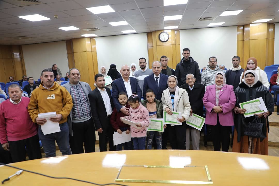 محافظ المنيا يشهد حفل توزيع جوائز المسابقة القرآنية لإذاعة شمال الصعيد