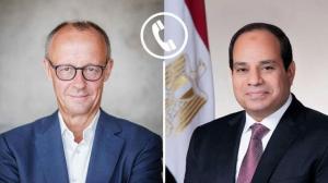 الرئيس السيسي يدعو المستشار الألماني للمشاركة في احتفالية توقيع اتفاق وقف الحرب بغزة