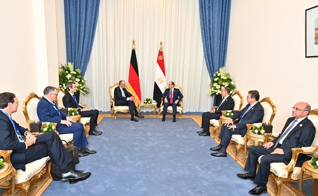 الرئيس السيسي يستقبل رئيسة وزراء إيطاليا والمستشار الألماني في شرم الشيخ